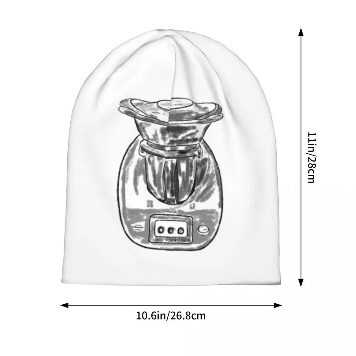 Thermomix مرجل المطبخ الطبخ وصفة صحية الأكل خلاط الأكل عصير Skullies قبعة حريمي قبعة محبوك قبعات بونيه