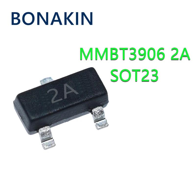 100ไฟ MMBT3906 MMBT3906LT1G 2N3906 3906 200mA 40V SMD اررررازرزرررررررررررررررررررررررع