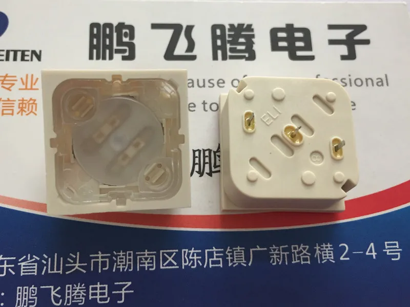 1PCS German RAFI RF19 RF19WRP touch switch 19*19*9.7 square keyboard printer reset button straight plug 3 feet