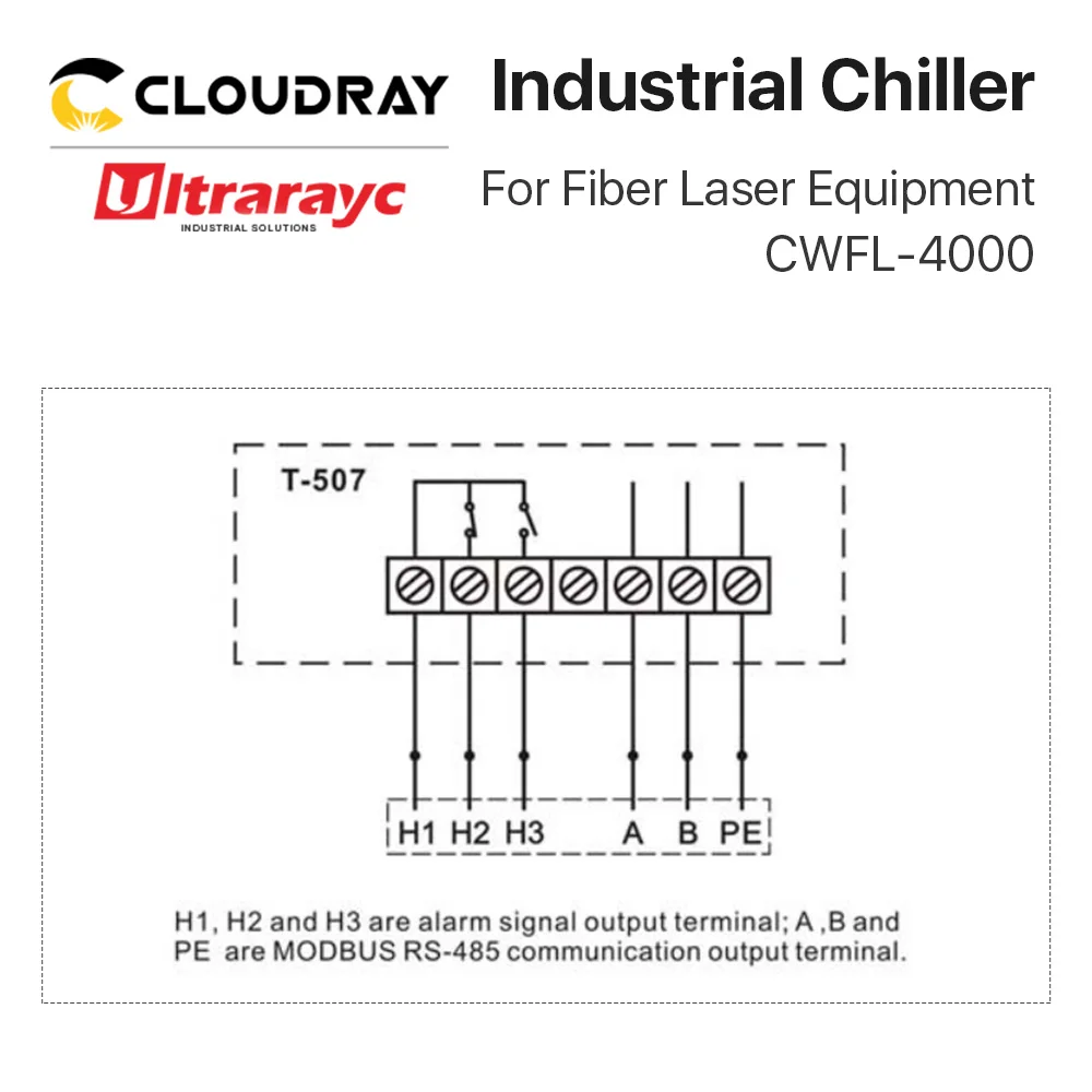 産業用空気水チラーレーザーカッター、ultrarayc s & ファイバーレーザー彫刻切断機用CWFL-4000シリーズ、CWFL-4000