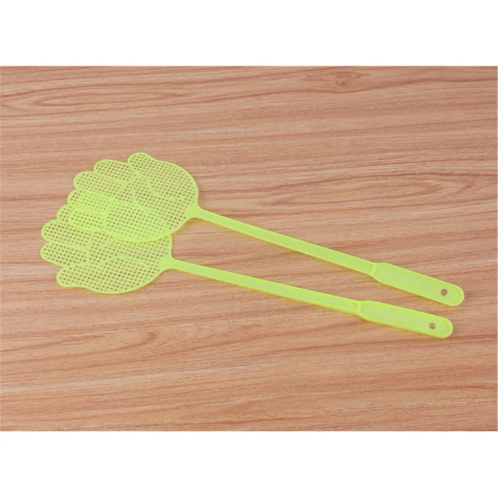 Fly Swatter plástico com Padrão Mão, Controle de Pragas, Prático, Mosquito e Bug, 1PC