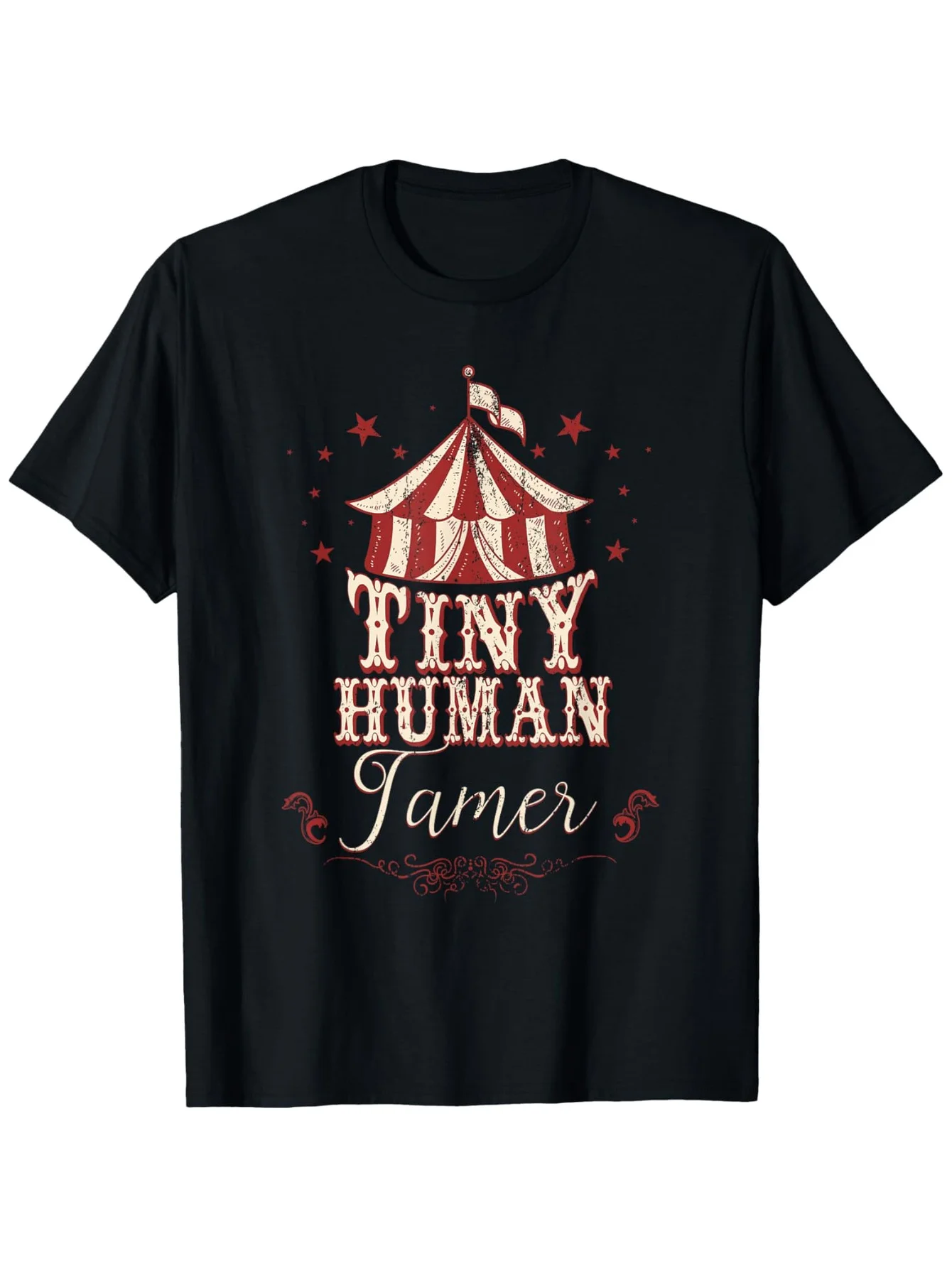 

Circus Human Tamer T-Shirt - 100% Cotton, S-XXXL Black Family Birthday Gift