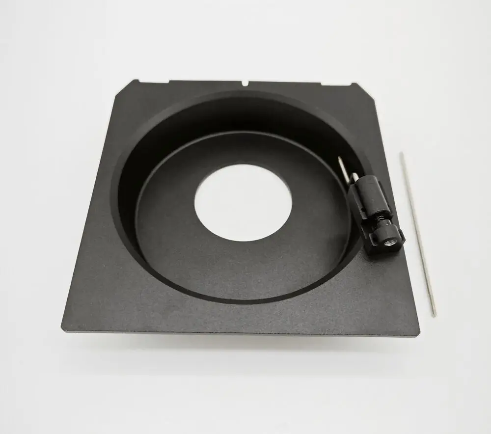 Proscópio-metal Lens Board para Lente Câmera 4×5 Cobre 18 mm