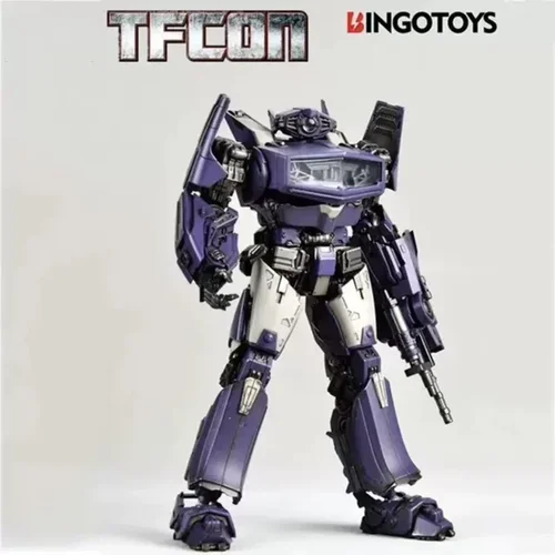 Transformation BT01 BINGOTOYS BT-01 Schalldämpfer DECEPTICON Shockwave Actionfigur Junge Sammlerspielzeug