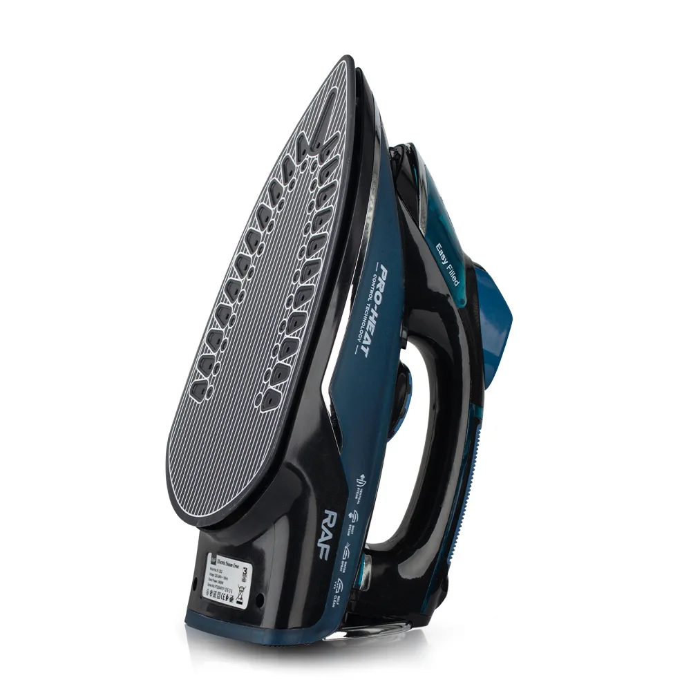 Electric Steam Iron For Clothes 2600W Clothes Iron with Non-Stick Soleplate Variable Steam Control