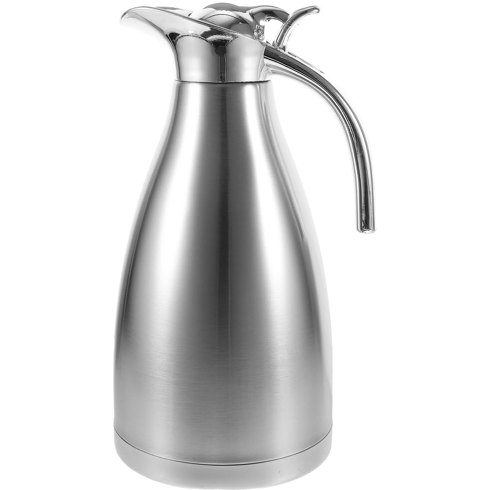 

Stainless Steel Water Bottle Pot Insulated Kettle Thermal Bottle for Home Restaurant Silver 1.5L/2.0L Double-layer Insulated Pot