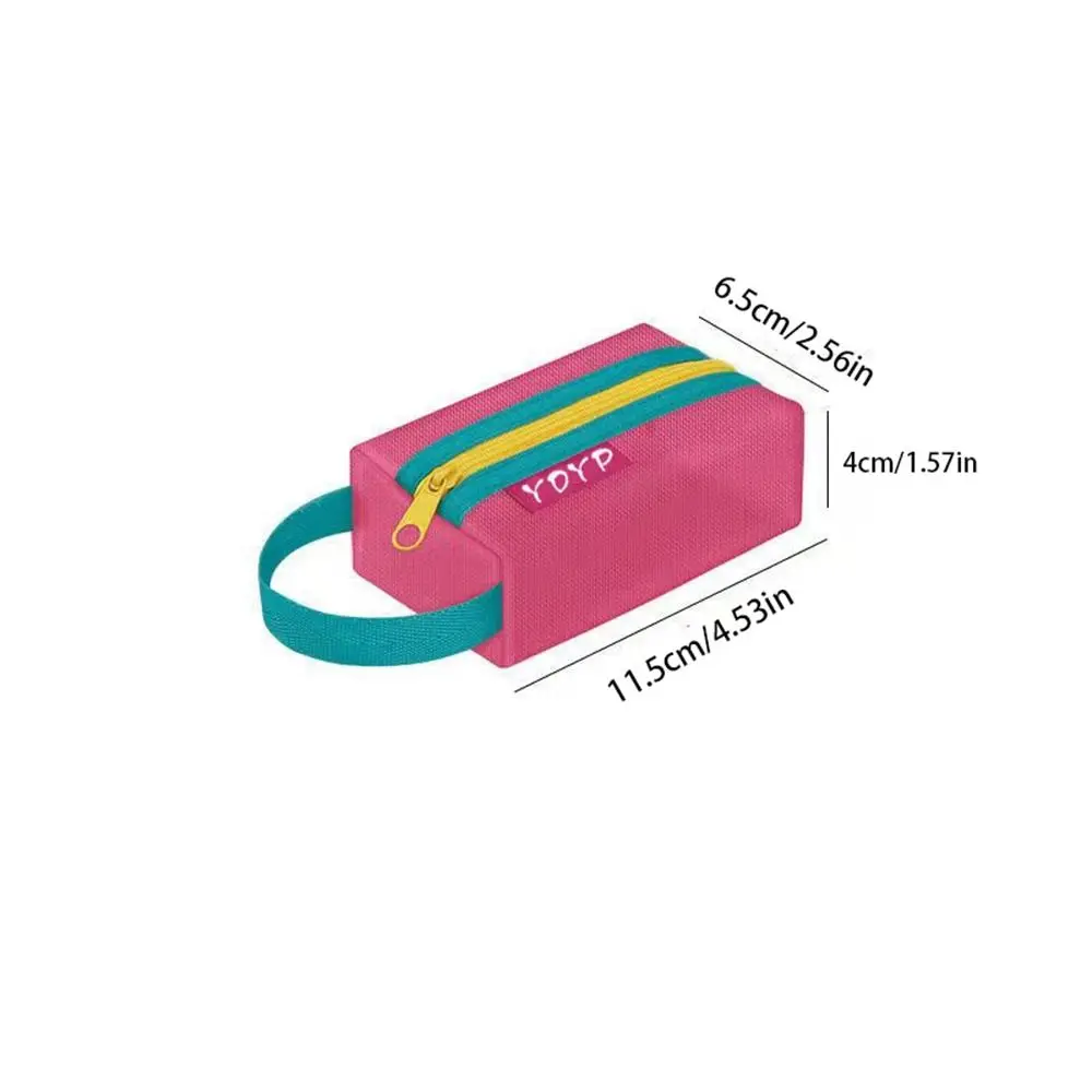 Porta carte di credito ID Borsa portaoggetti in rete Borsa per file trasparente Custodia con cerniera Portamonete piccolo Organizzatore da viaggio Borsa per rossetto