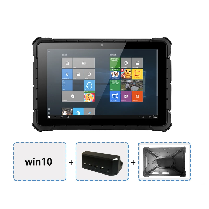 Tablet Industri Android Kasar 8 10 Inci Panel Layar Sentuh PC Windows OS Memori 4GB GPS WIFI USB Tahan Air 3G