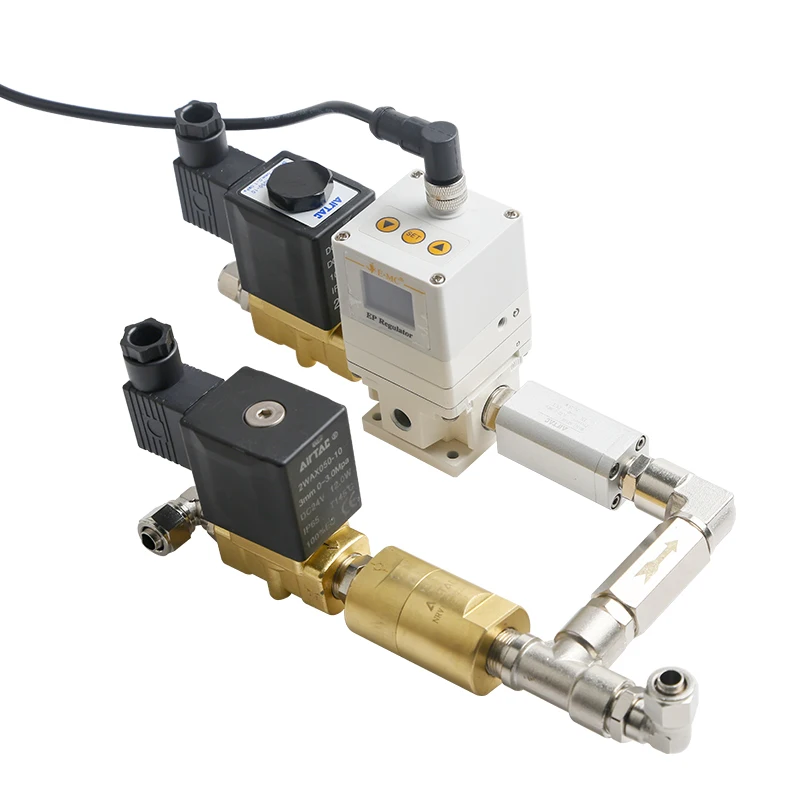 

ETV3000 24V Proportional Valve High and Low Pressure air Path Integration Kit for Cutting Machine Pneumatic Equipment
