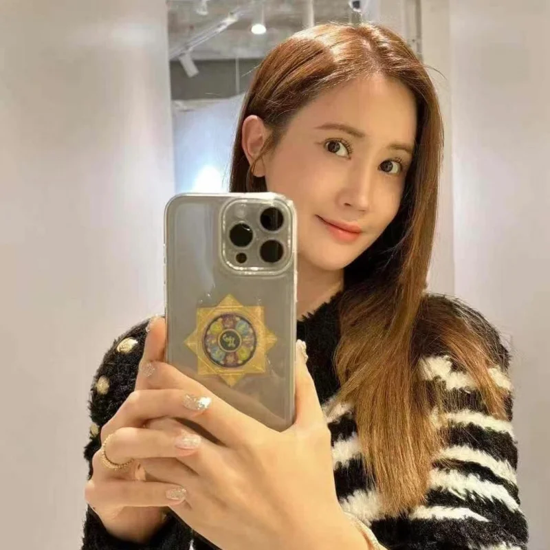 

Custom. Thailand 2025 New Product Nine-Way Wealth Charm Piece Phone Sticker Card Wealth Rolling Da-hae Same Style High Appea