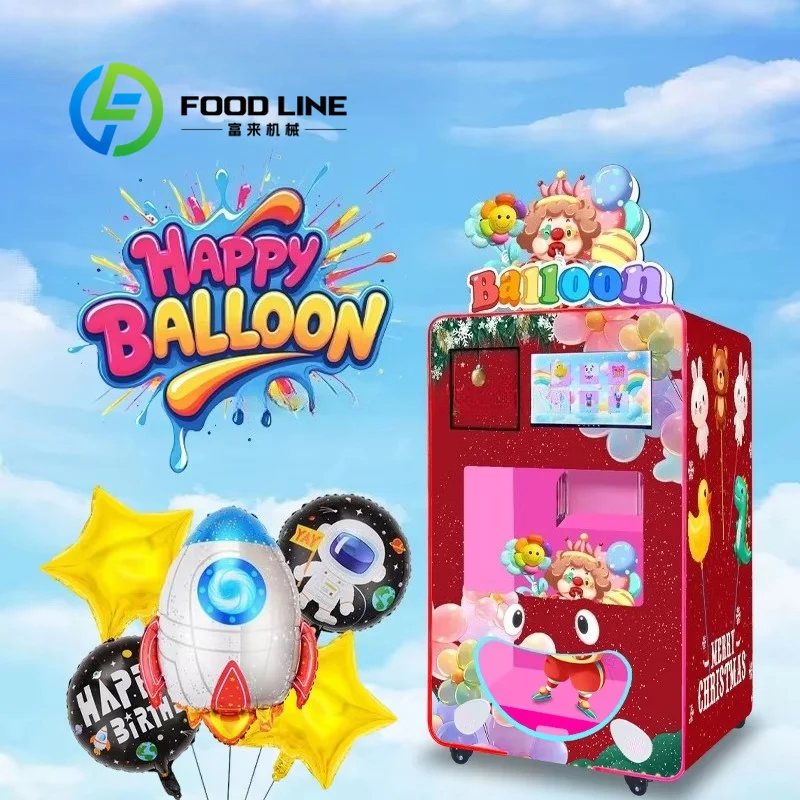 Factory OEM ODM High Quality Balloon Vending Machine Fully Automatic Self-Serve Balloon Robot for Amusement Park Business