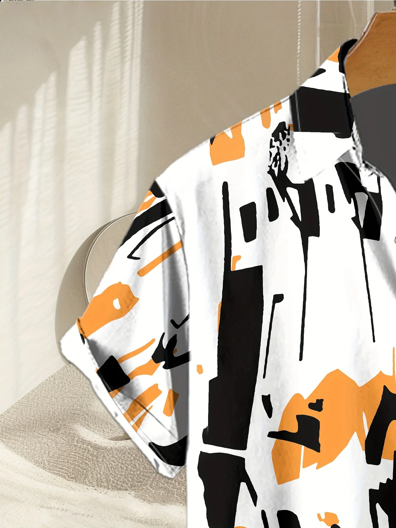 قميص رجالي جديد بأكمام قصيرة لصيف 2025 يسمح بمرور الهواء وخفيف الوزن غير رسمي للتزلج على الجليد ملابس رجالية مطبوعة ثلاثية الأبعاد