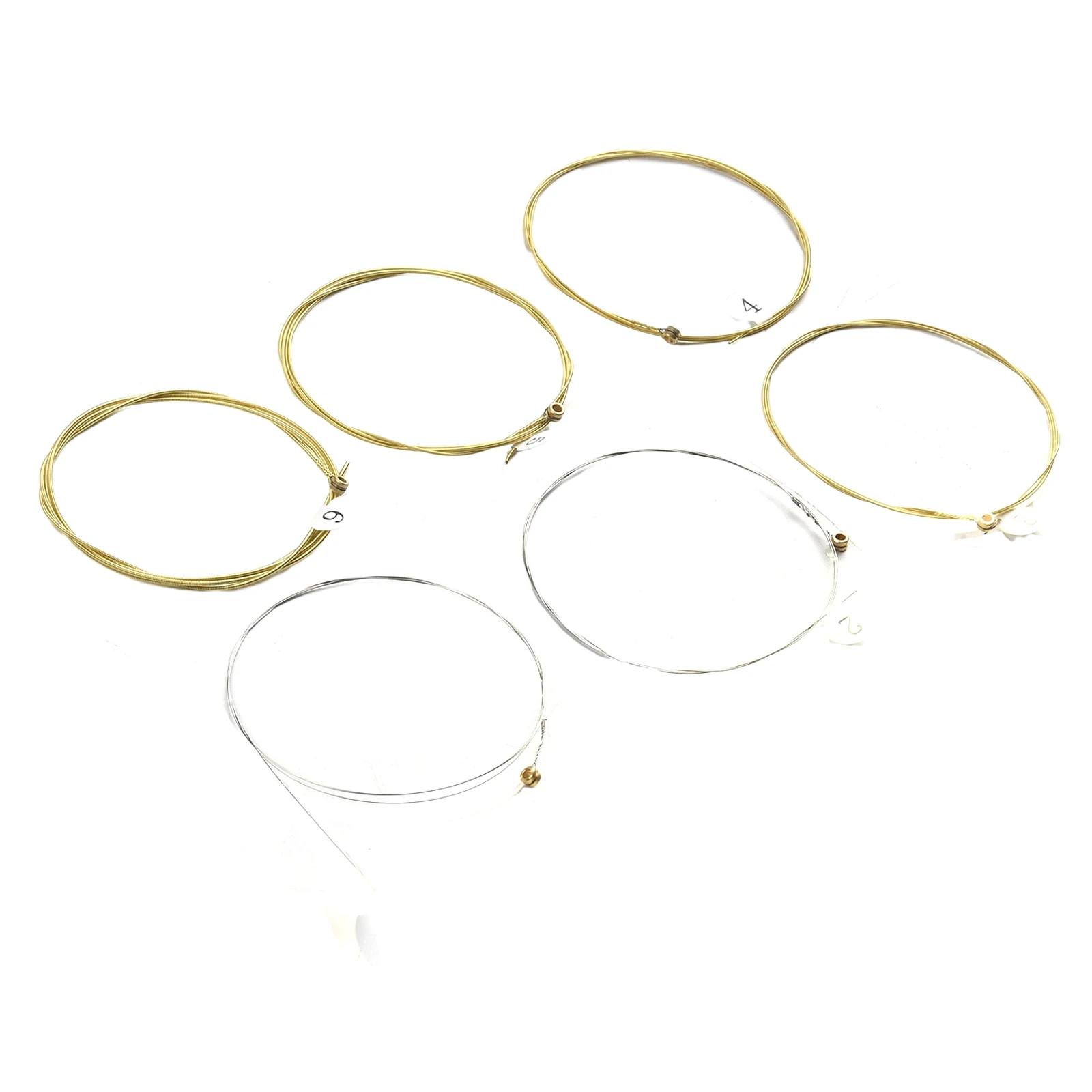 Parts&Accessories Guitar String Replacements Approx.11*10*2cm Approx.20g Brass Colorful 6pcs/set Comfortable Soft