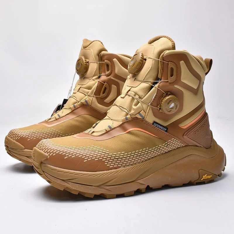 2026 New Trend High Top Warm Men's Snow Boots Waterproof And Warm Men's Hiking Boots Waterproof And Comfortable Men's Hiking Sho