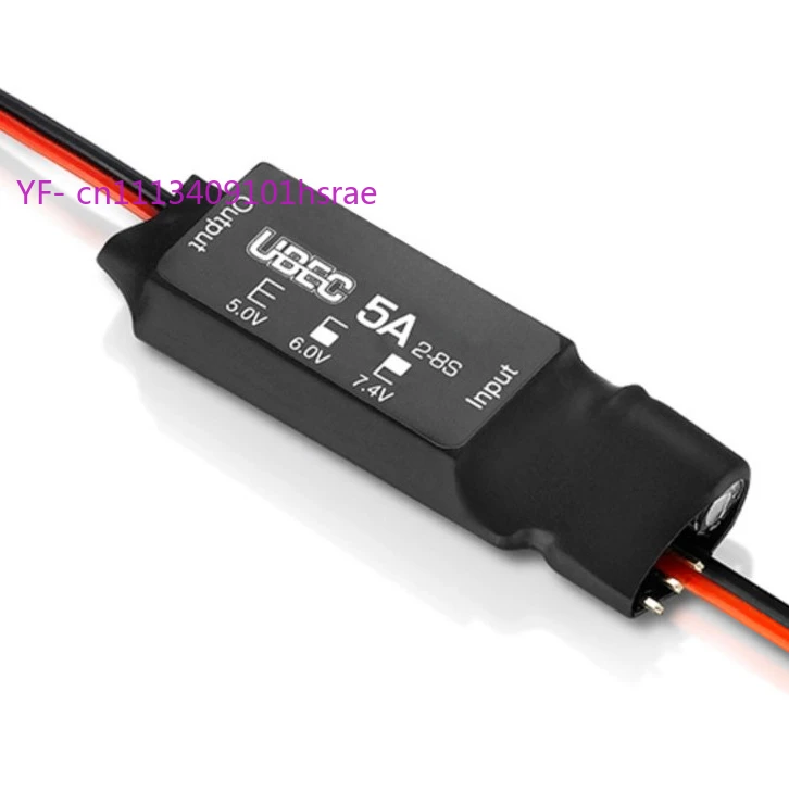 5A UBEC V2 Air Adjustable BEC Module 5V 6V 7.4V for 2-8S Lipo Battery RC Model Parts