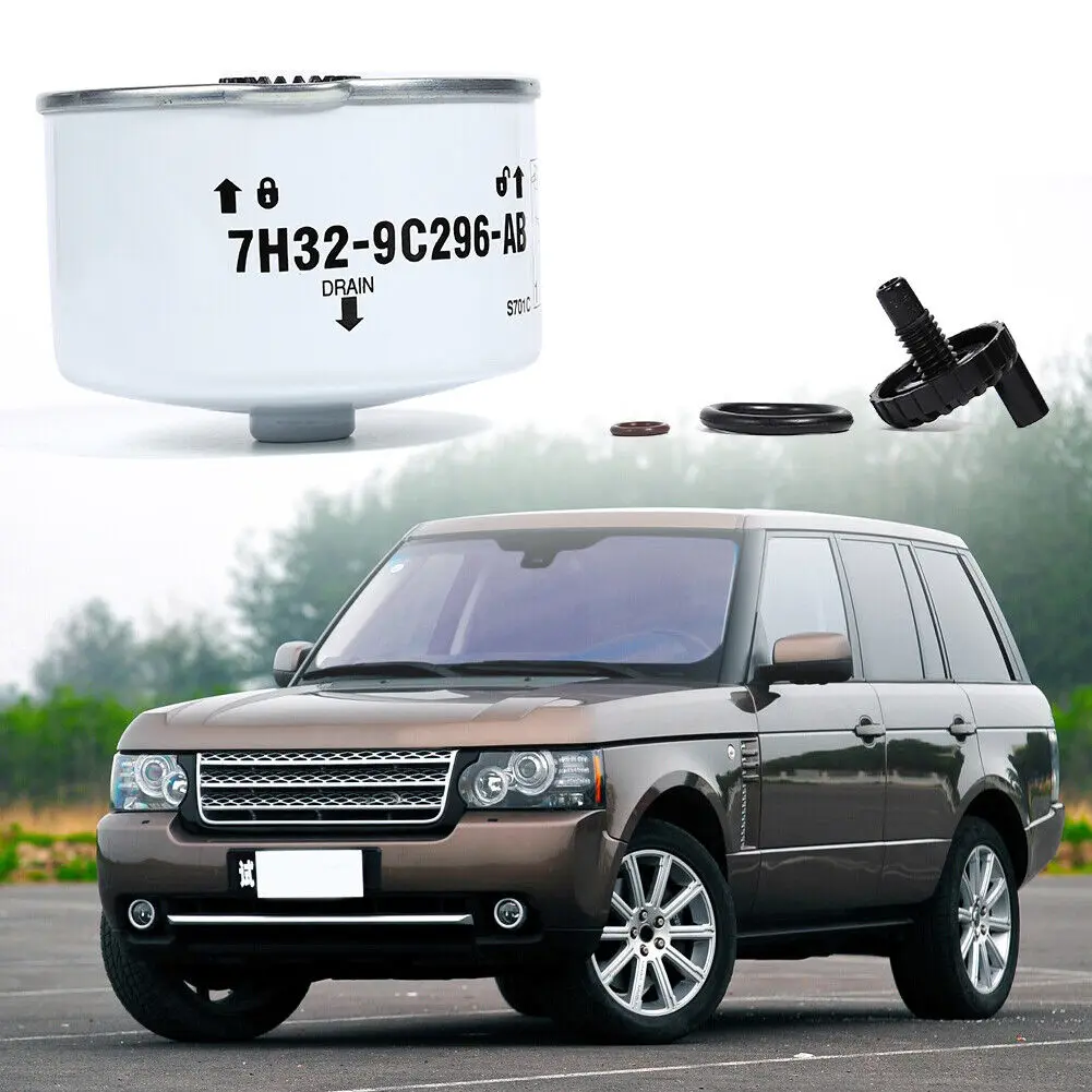 LR009705 Fuel Filter for Land Rover Range Rover Sport Discovery LR3 LR4 2.7L DIESEL ENGINES 3.0L V6/3.6L V8 Fuel FilterWJI500020