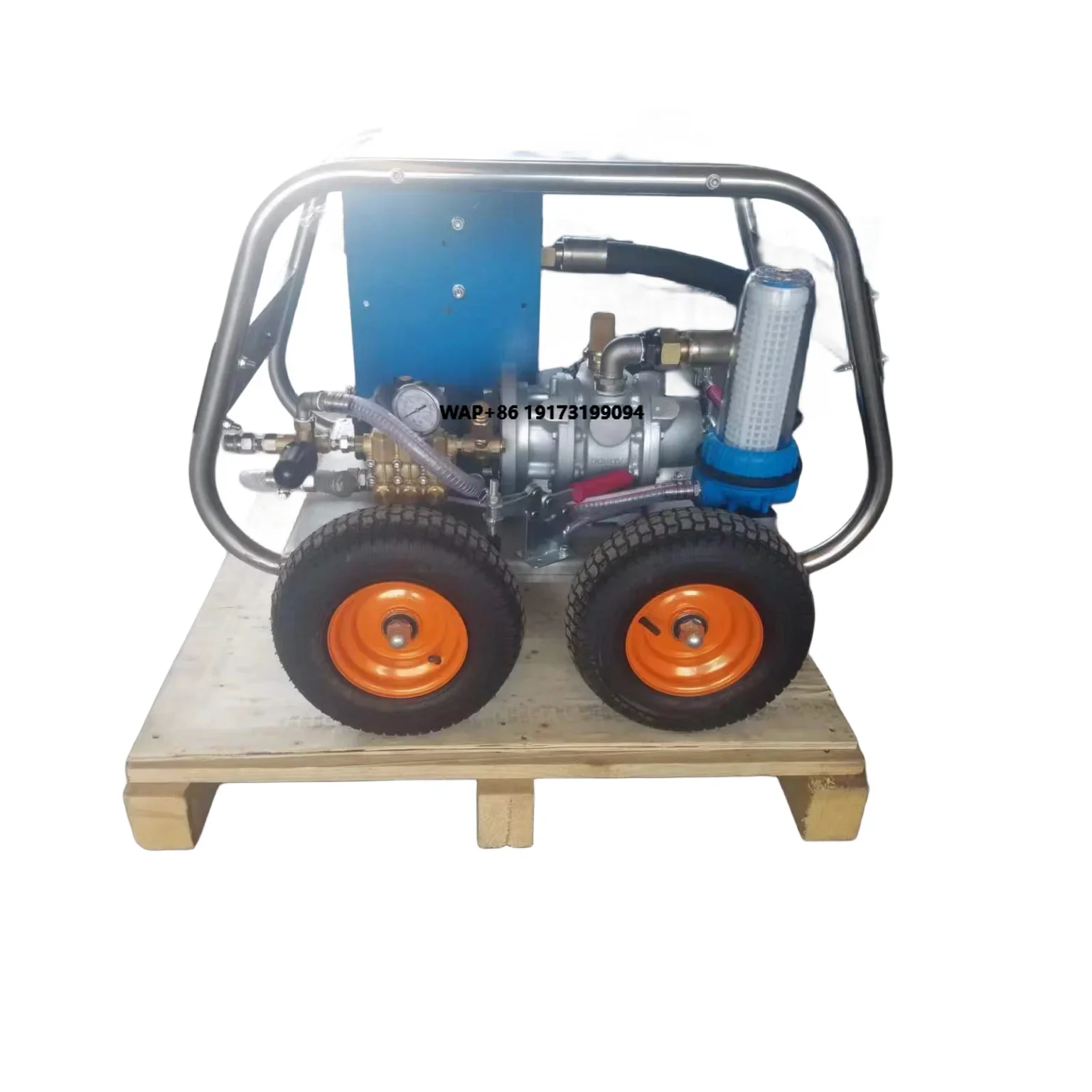 

Industrial Grade 3000Psi Ex-proof Pneumatic Pressure Cleaner 210bar Water Jet Washer Pneumatic Cleaning Machine for Washing