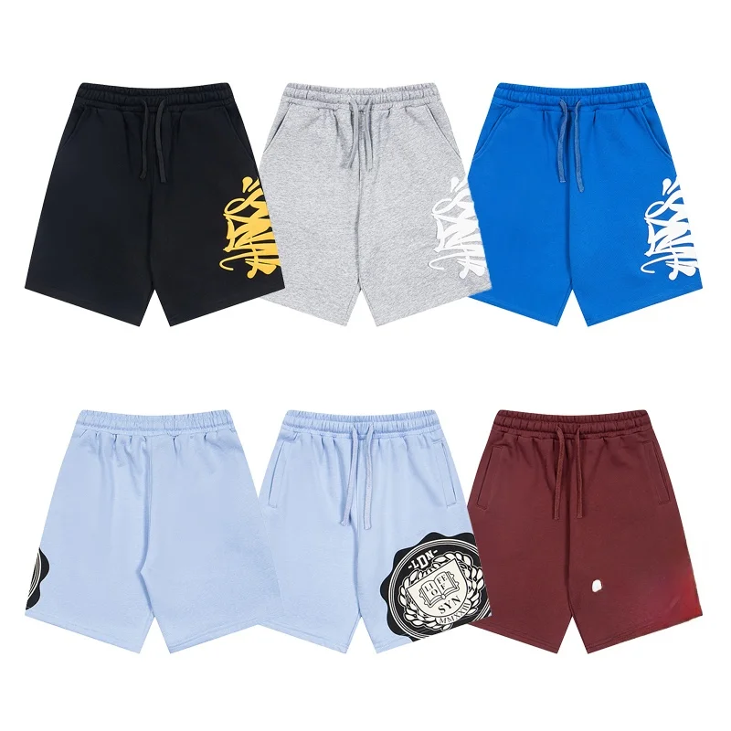 

Свободные прямые шорты с завязками на талии, летние, повседневные, с принтом в виде надписей, в стиле хип-хоп, уличная мода, для молодежи, с принтом в виде пузырьков, для подростков