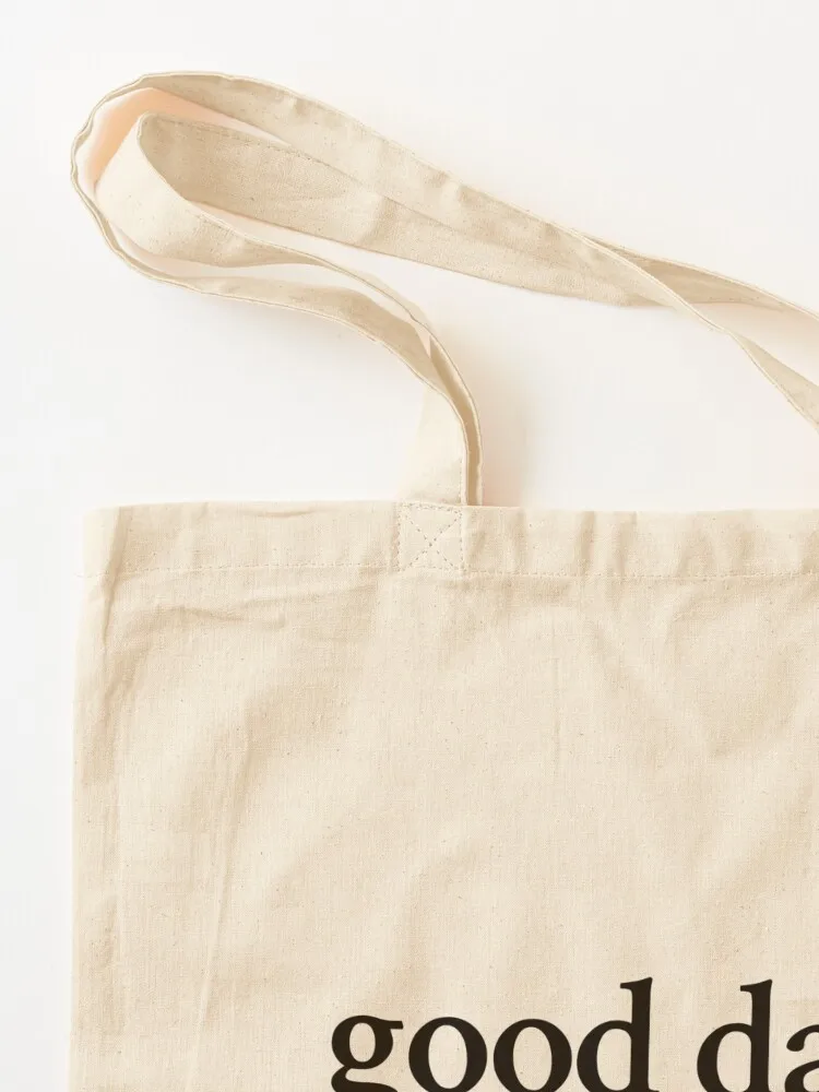 Good Days by SZA Stick The Song Tote Bag shopping bag logo Women's shopper shopping bag Eco