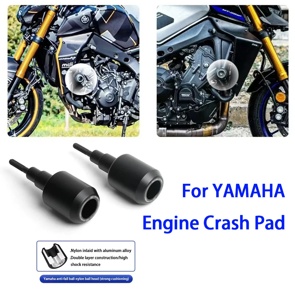 For Yamaha MT-07 MT 07 2013-2024 MT07 2021 2022 Motorcycle Frame Sliders Engine Protection Crash Pad Falling Protector Guard