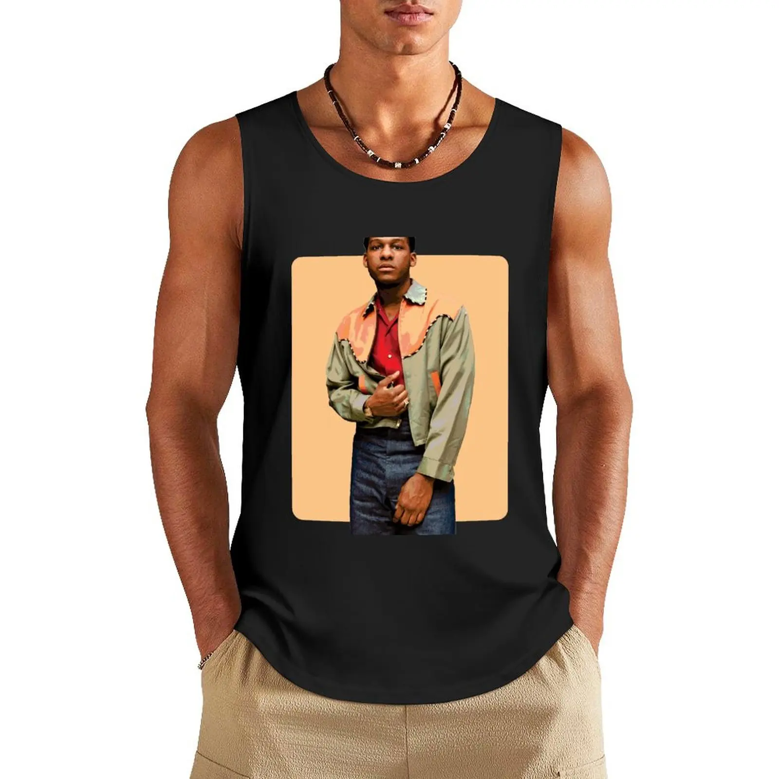 

leon Tank Top new in tops & t-shirt Men's sports t-shirt