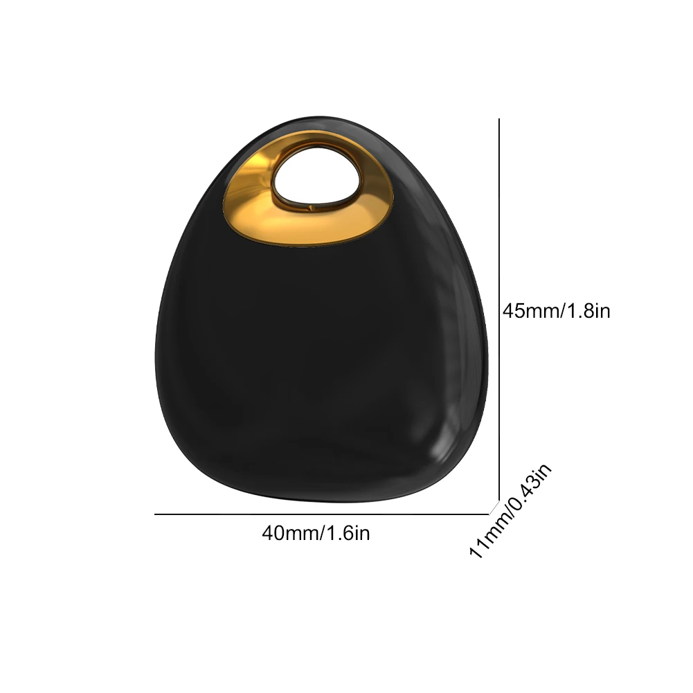 อุปกรณ์ป้องกันการสูญหายรองรับบลูทูธทำงานร่วมกับแอปเครื่องตรวจหากุญแจเตือนกันน้ำสำหรับกระเป๋ากุญแจติดตามพวงกุญแจบลูทูธ