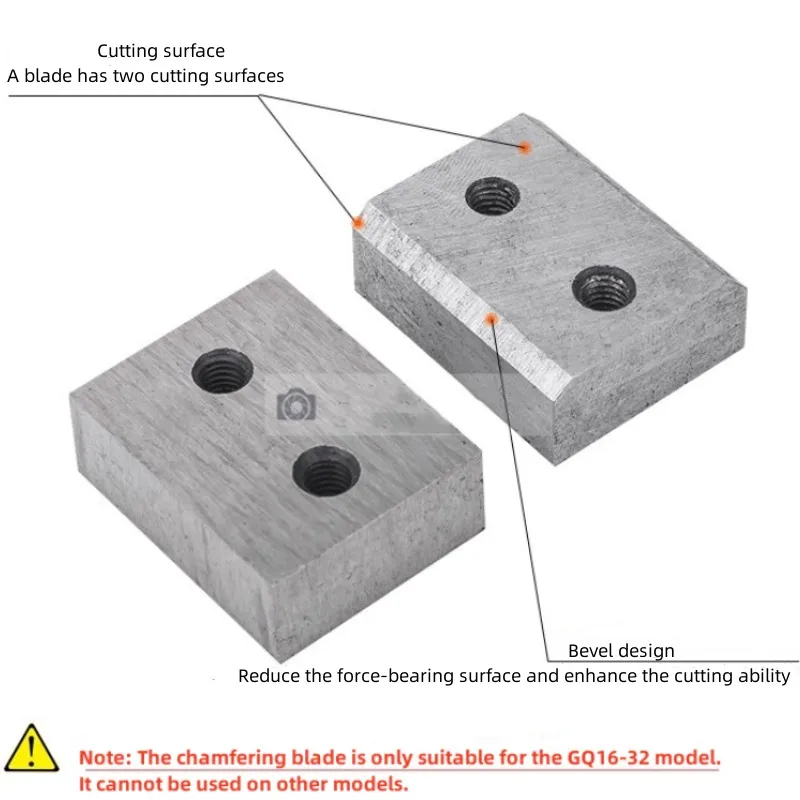 RC-16/20/22/25 الكهربائية الصلب بار قطع يده الهيدروليكية القاطع قطع أداة رئيس شفرة الملحقات GQ-16/20/22/25 يموت العفن