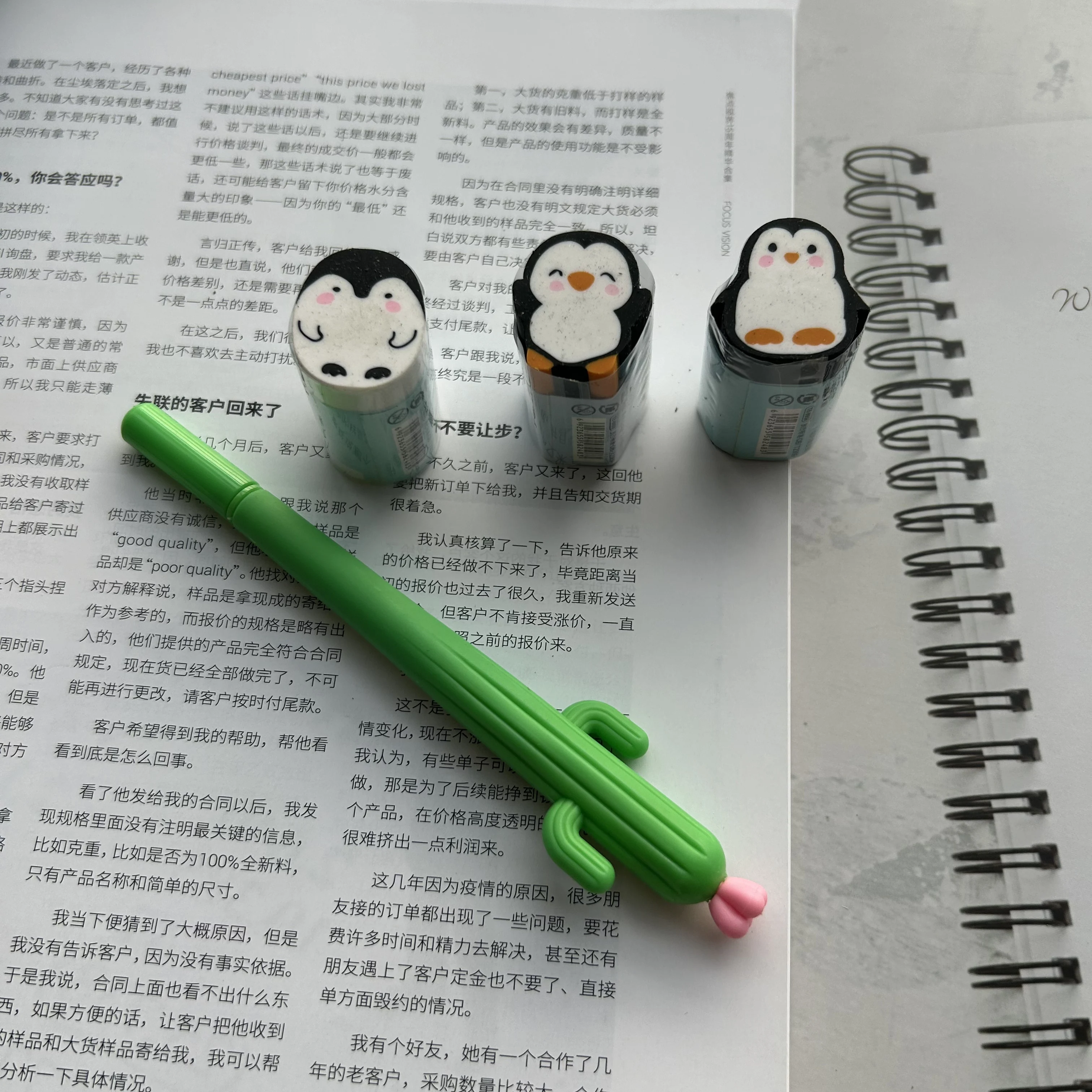 3PCS Large Cartoon Fruit Eraser Pupils Cute Eraser Super Clean No Crumbs Without Leaving Marks First Grade Pencil