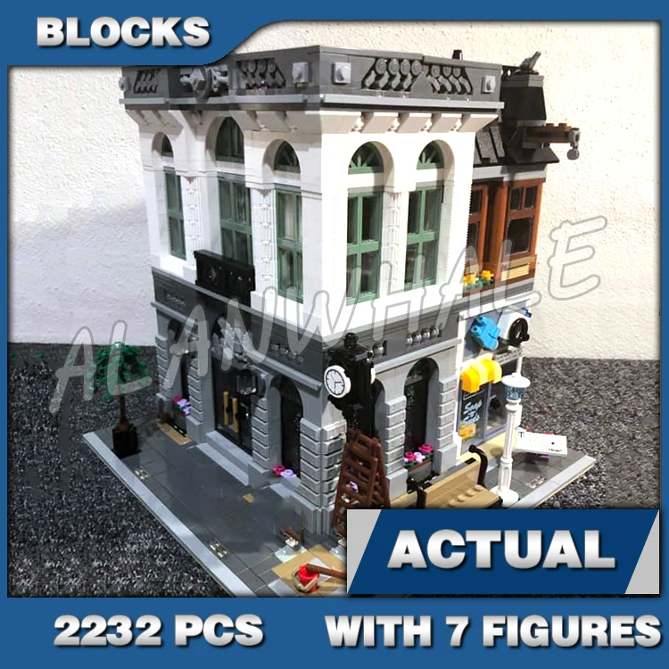 

2232pcs Creative Expert Brick Financial Institutions Self-service Laundromat 15001 Building Block Sets Compatible With Model