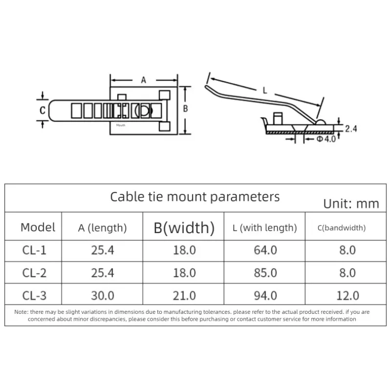 5/10/20/50/100/200pcs Adjustable Cable Organizer Wire Winder Clip Earphone Holder Self Adhesive Mouse Keyboard Cord Management