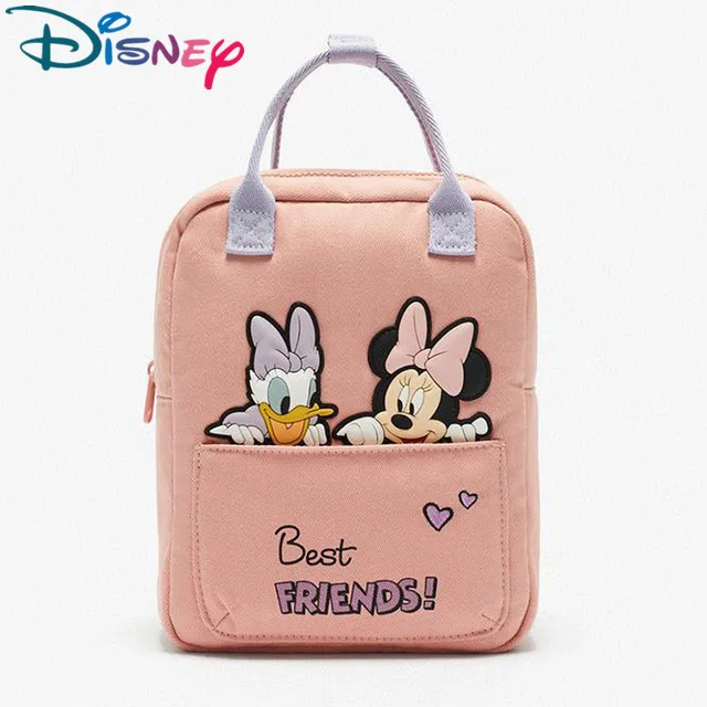 New Disney Mickey Mouse Children\'s Anime Bag mickey Bacpack Cartoon Donald Duck Backpack School Bags Kids Small Travel Bag Gifts