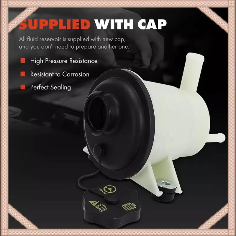 

Power Steering Reservoir W/ Cap YL8Z-3A697-BA For Ford Escape 2001-2007 Mazda Tribute Mercury Steering Pump Oil Tank