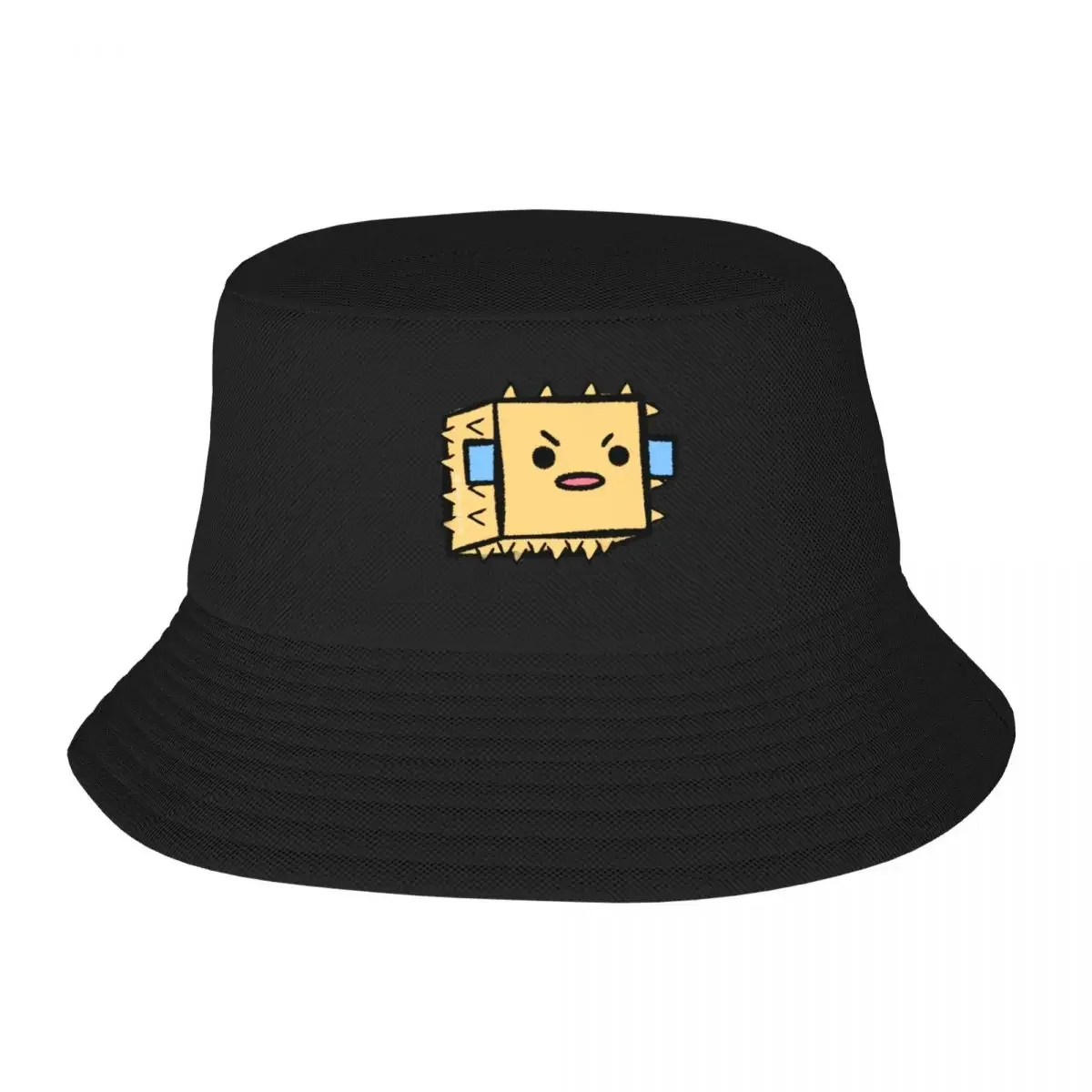 pufferfish angry Bucket Hat Uv Protection Solar Hat Ball Cap Men's Caps Women's