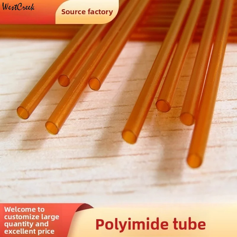 WESTCREEK Polyimide Capillary Winding Wrapped High Temperature Resistant Polyimide Tube for Temperature Sensors