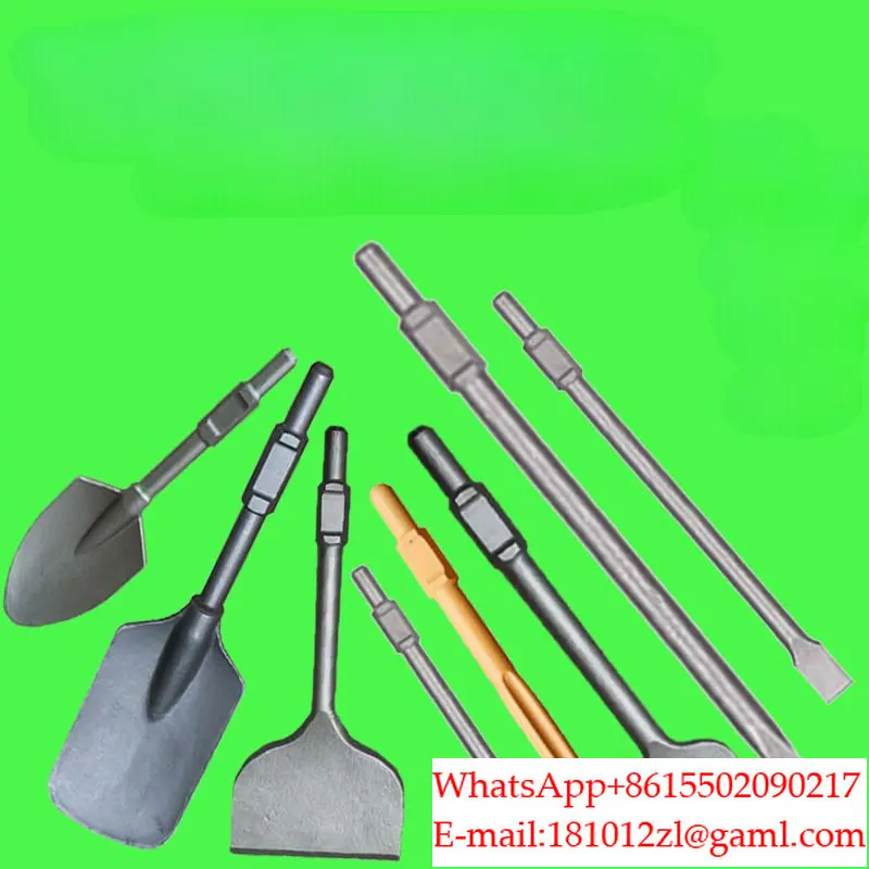 Connector 65 electric pick chisel 95 lengthened chisel widened shovel tip chisel pick chisel widened flat chisel shovel