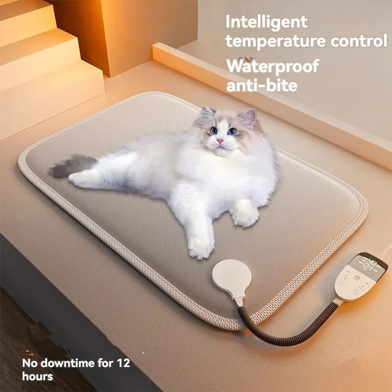 Pad Electric Waterproof Pet Heating Blanket Dog Cat Winter Adjustable Temperature Dog Mattress Warmer Pad