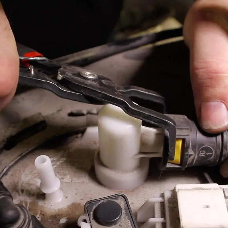 Alicates de desconexión eléctrica, alicates de extracción automotriz, alicates de desconexión de acero, abrazadera de manguera de bujía de empuje multifunción 80 para coche
