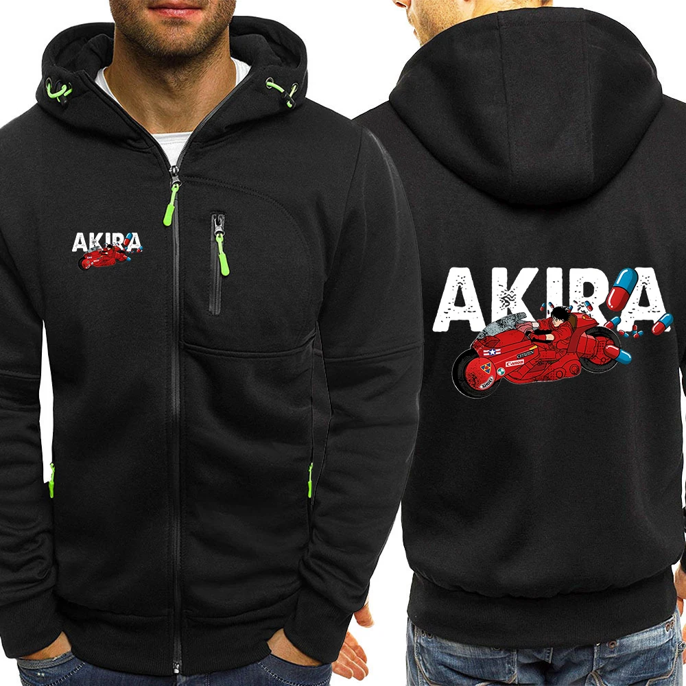 2025 Spring And Autumn Japanese Anime Akira Logo Print Hoodie Fashion Design Men's Sweatshirt Fleece Oversized Casual Hoodies