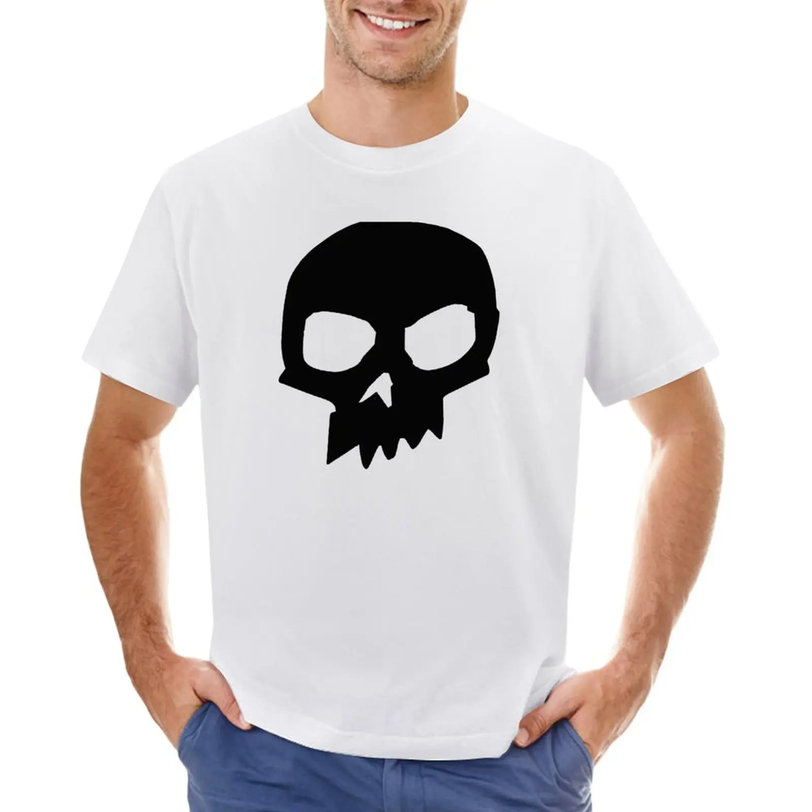 

Sid Skull T-Shirt summer clothes quick-drying cute clothes hippie clothes T-shirts for men cotton