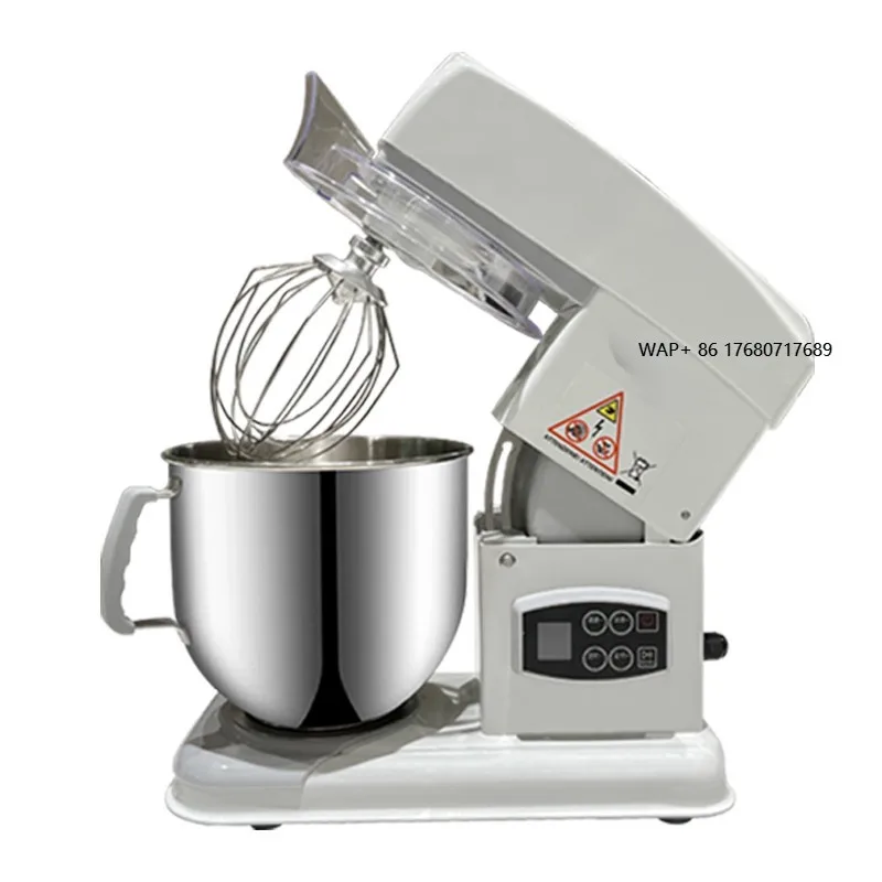 

Commercial Stand Mixer for Dough and Cake Mixing with Stainless Steel Bowl
