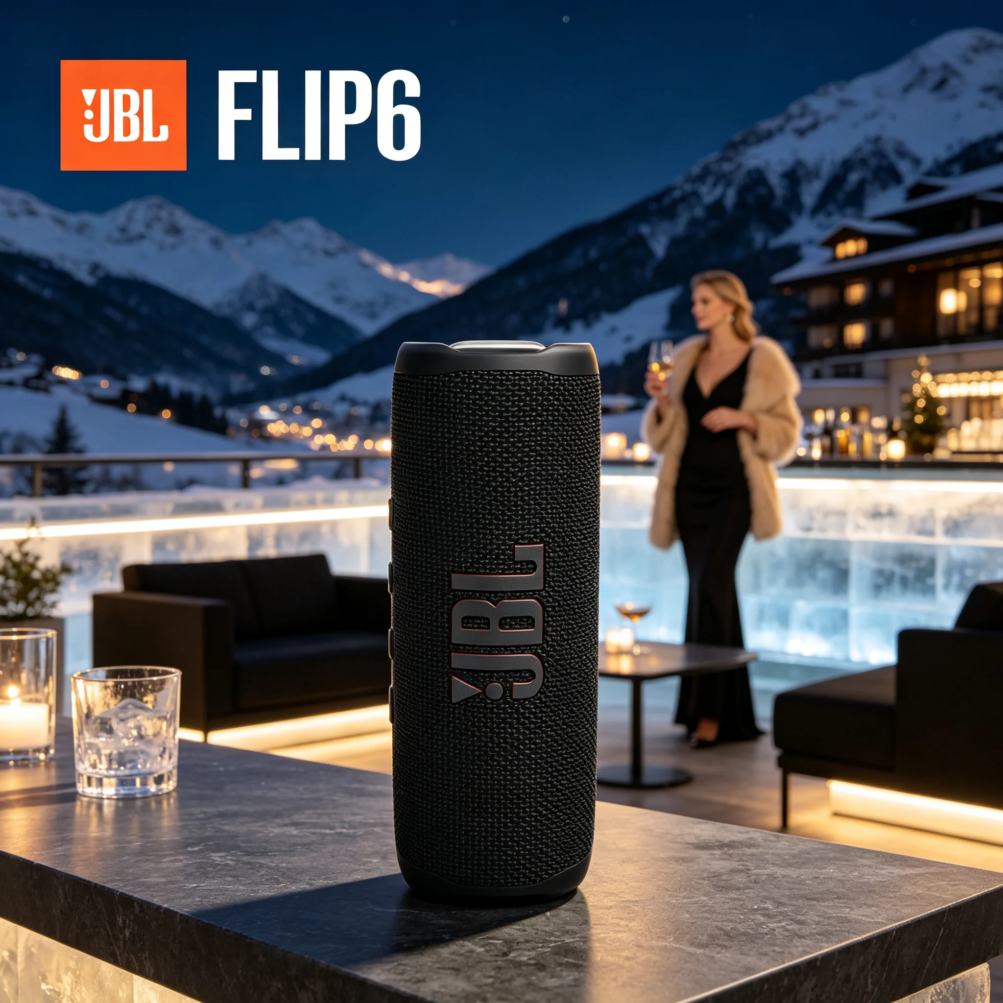 JBL Flip 6 Bluetooth Portable Speaker IP67 Water Resistant PartyBoost Multi Speaker Link 12 Hours Playtime Audio Box