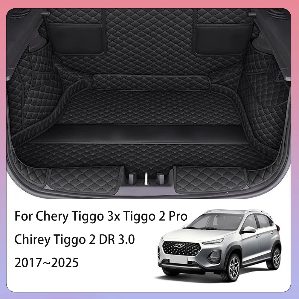 

For Chirey Chery Tiggo 3X 2 Pro 1X DR 3.0 2017~2025 2023 2024 Car Boot Covers Scratch Prevention Trunk Mat Interior Accessories