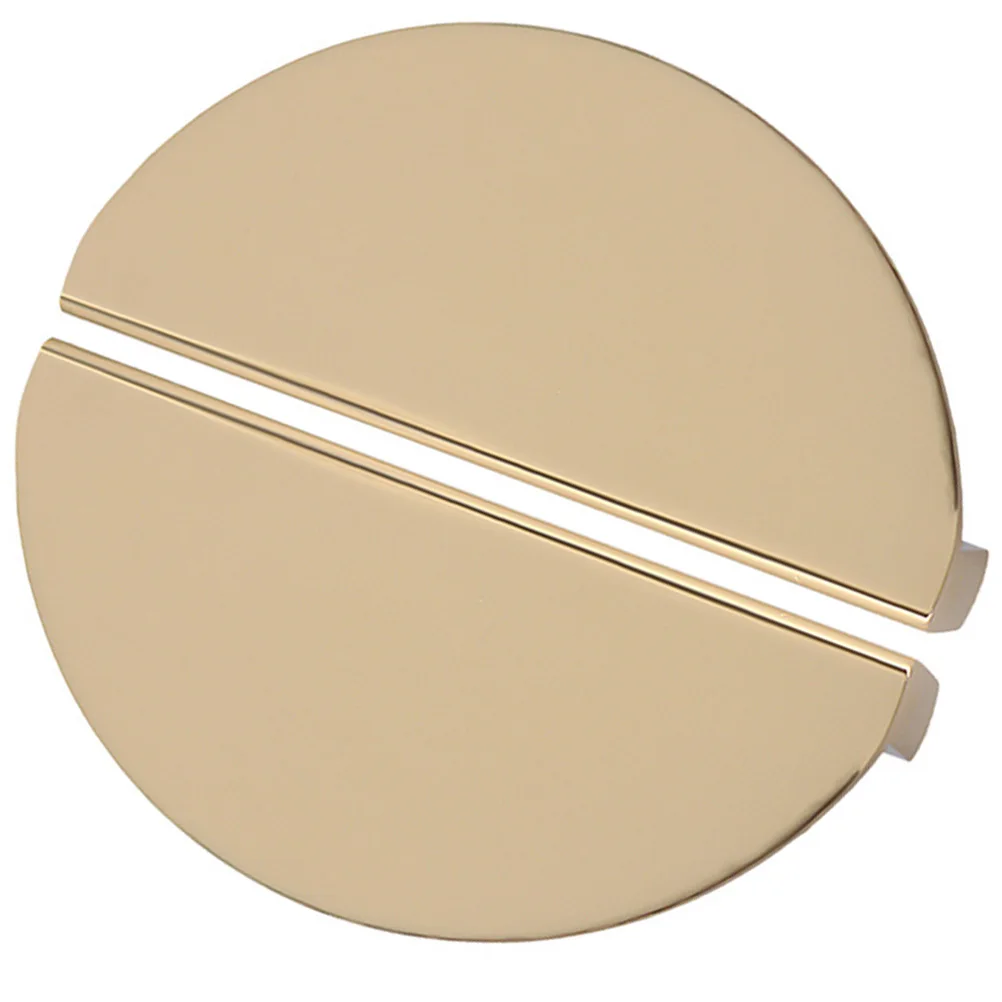 

2Pcs Semicircular Wardrobe H les Drawer Pulls H les Aluminum For Cabinet Wardrobe Dresser Cupboard niture