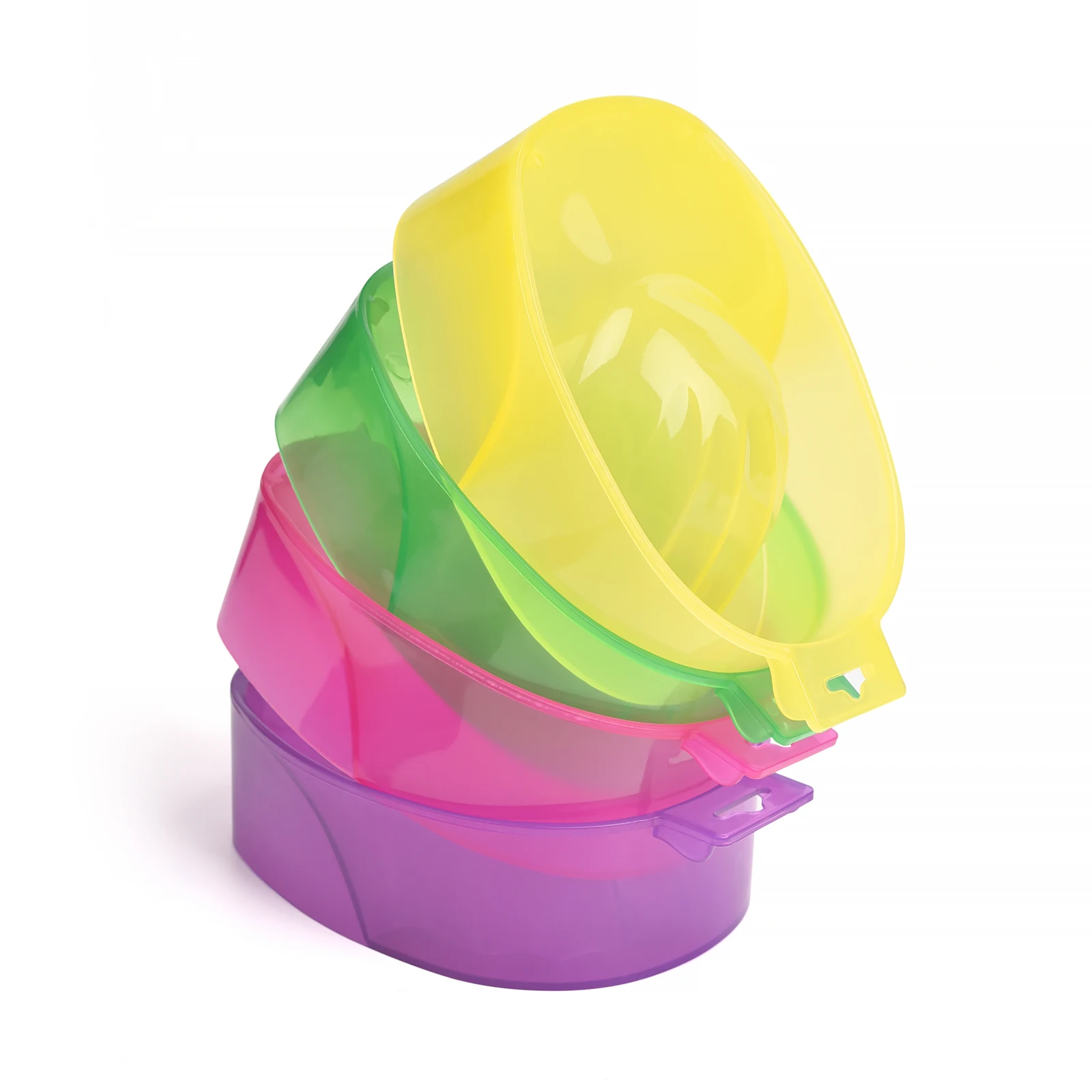 네일 쏙 오프 트레이 볼 젤 폴리쉬 리무버 네일 아트 핸드 워시 DIY 살롱 네일 스파 배스 트리트먼트 매니큐어 도구