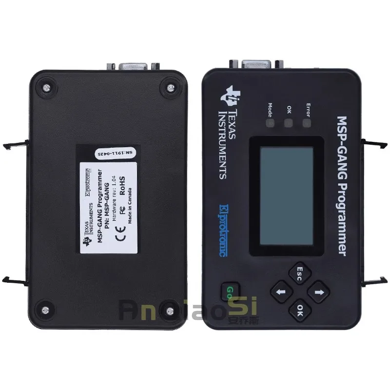 MSP-GANG MSP430/MSP432 Flash FRAM متحكم MCU مبرمج