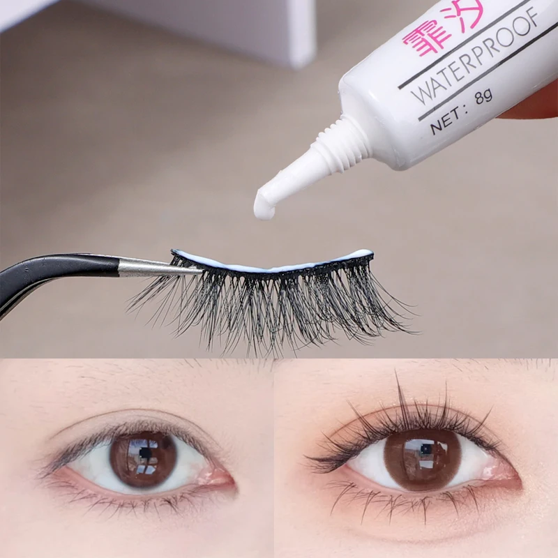 Lasting Clear Eyelash Glue Waterproof Quick Dry Disposable Adhesive False Lash Glue Makeup Eyelashes Extension Glues Cosmetics