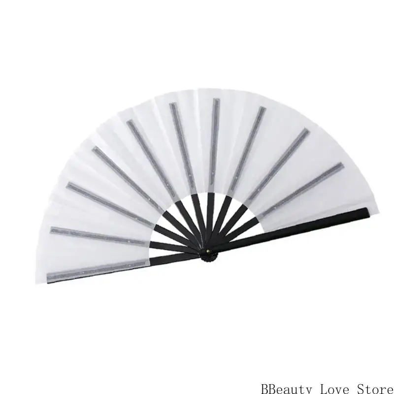 Sublimacyjne składane wentylatory ręczne DIY puste składane wentylatory ręczne dla kobiet mężczyzn