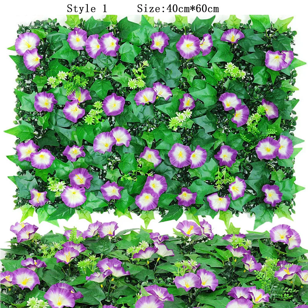

Artifical Plant Background Wall Plastic Lawn Green Plant Wall Room Home Wedding Decoration Wall Artifical Flowers Decoration
