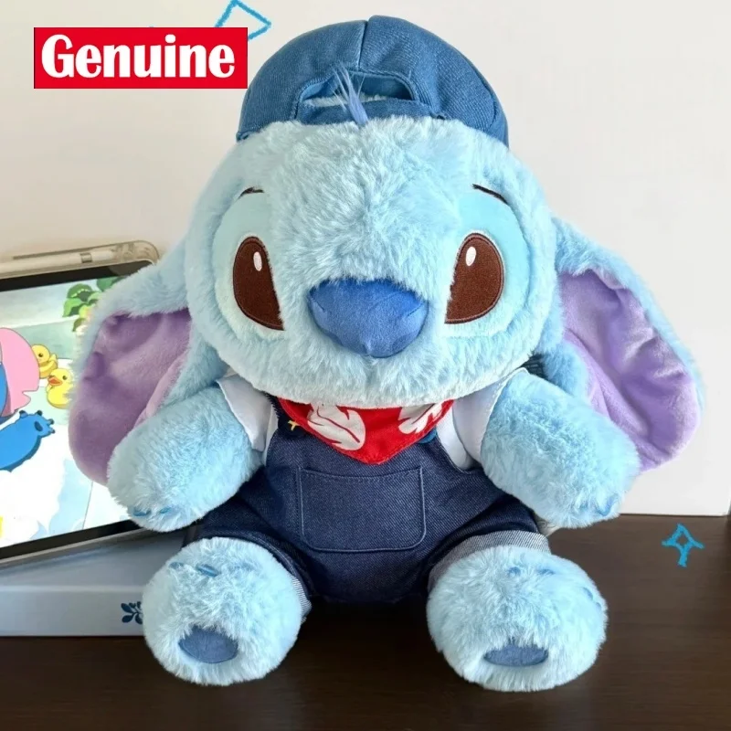 ديزني ستيتش حقيبة سلسلة مفاتيح قطيفة متينة ملحق لعبة محشوة ذهبية المسترد هدية مثالية لمحبي الأفلام والتلفزيون #3