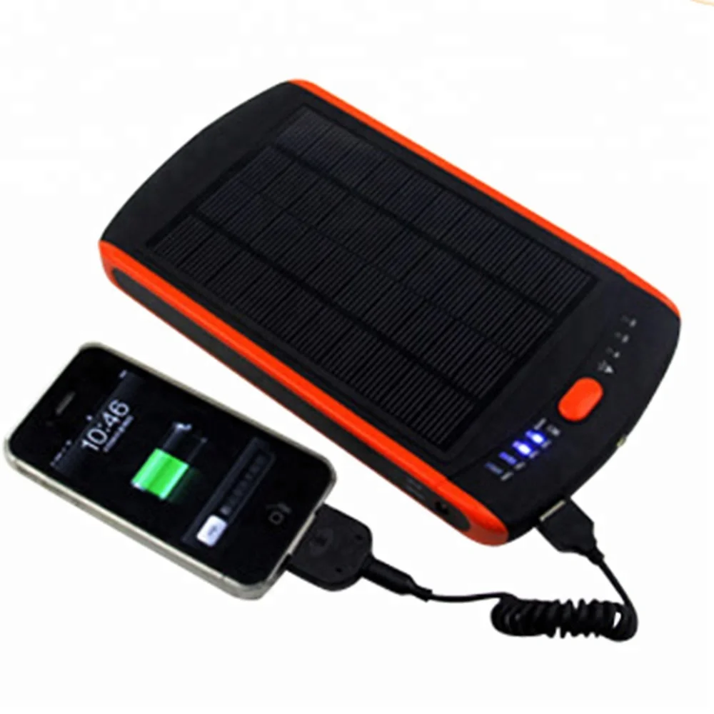 New trend 2021 Solar Panel Power Bank Led Display Solar Laptop Power Bank Solar Panel Charger Dc Power Bank Universal RoHS